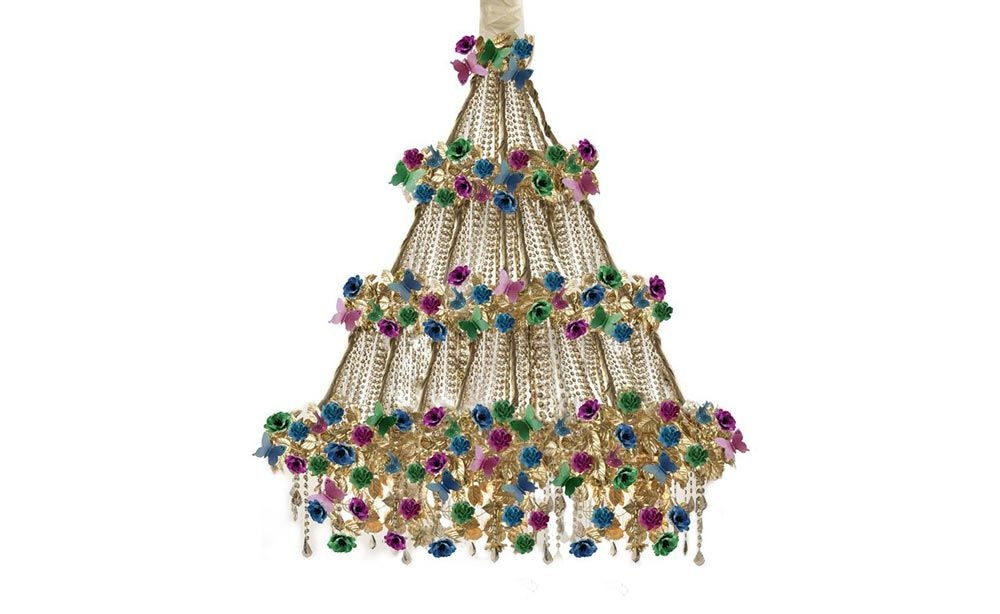 The €72,000 chandelier 