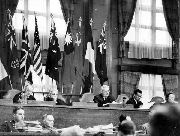 Judges at the Tokyo Trial