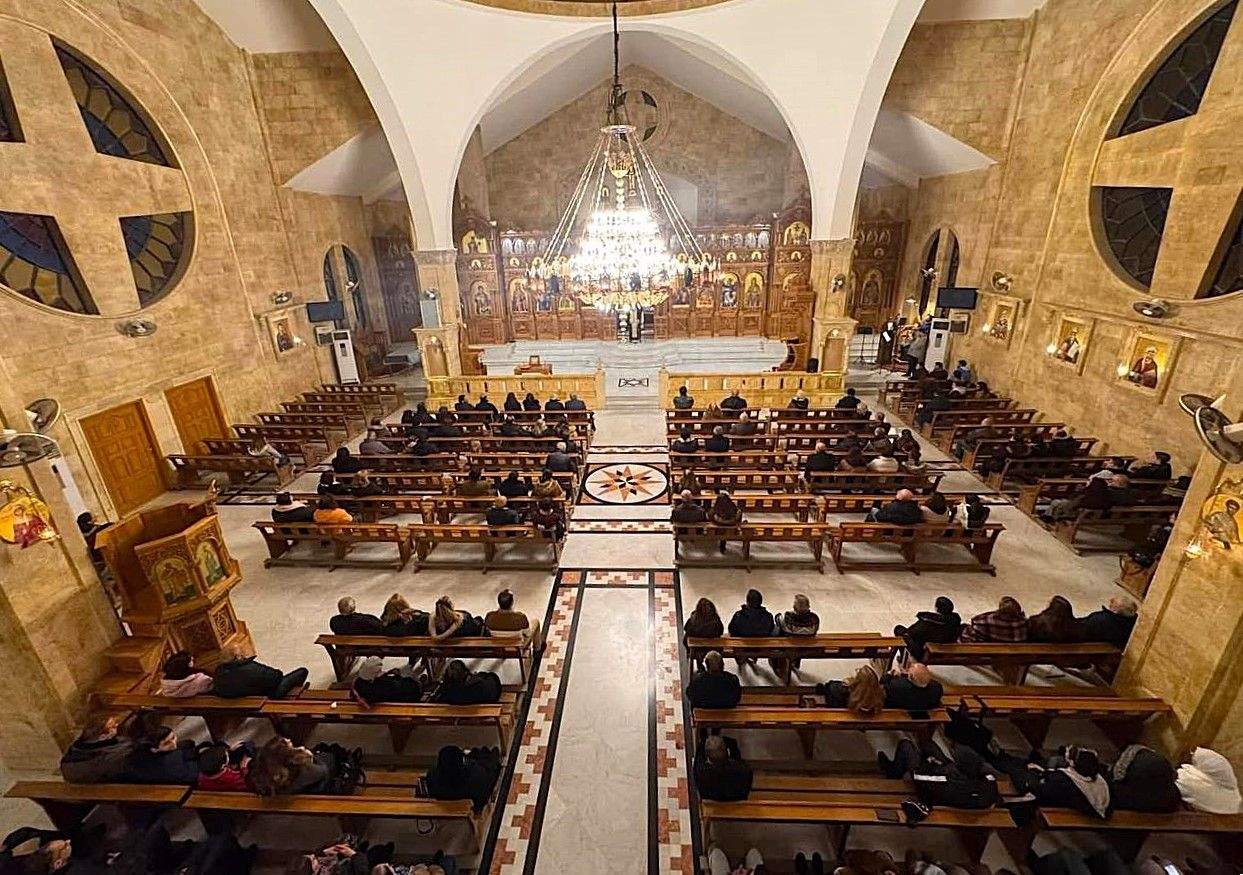 The first Christian service under the control of Hayat Tahrir al-Sham recently took place in Aleppo.