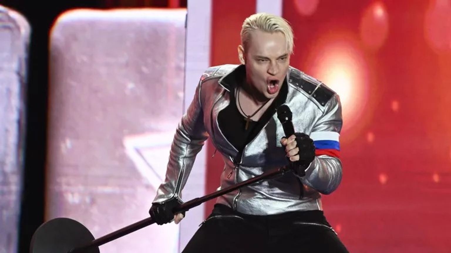 Russian pop singer Shaman, who exploits the aesthetic of Nazi Germany with sinister accuracy