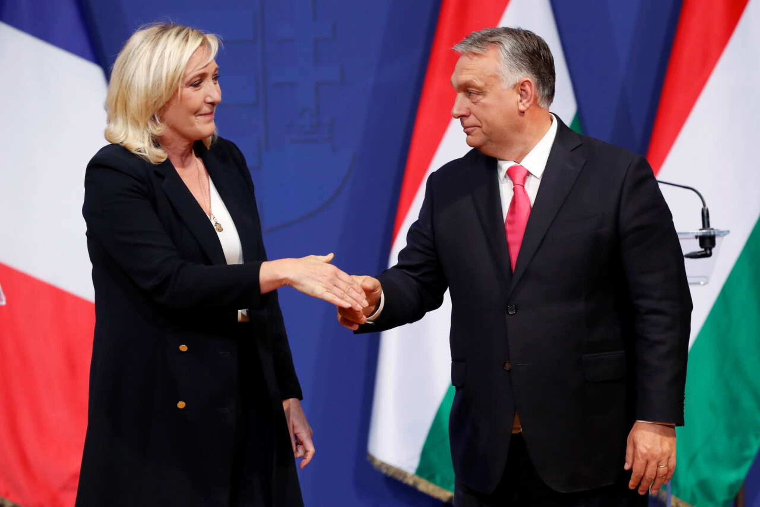Marine Le Pen has visited Hungarian Prime Minister Viktor Orbán on multiple occasions