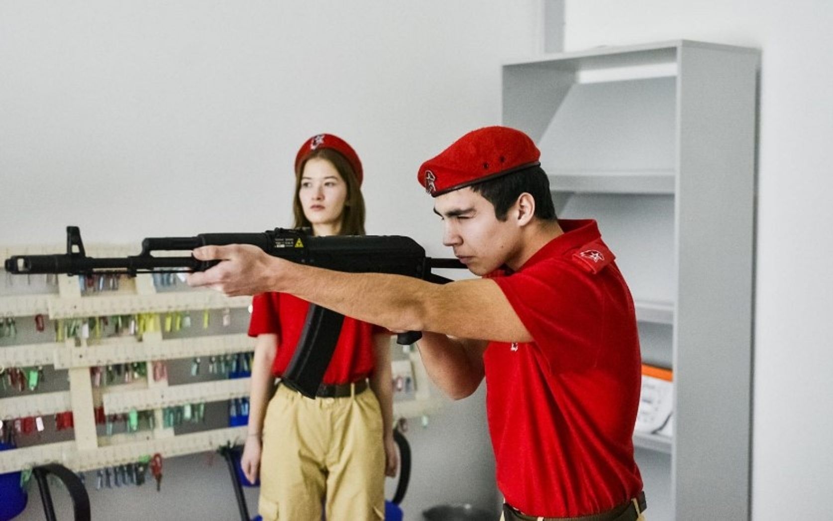 Military game in Balashikha 