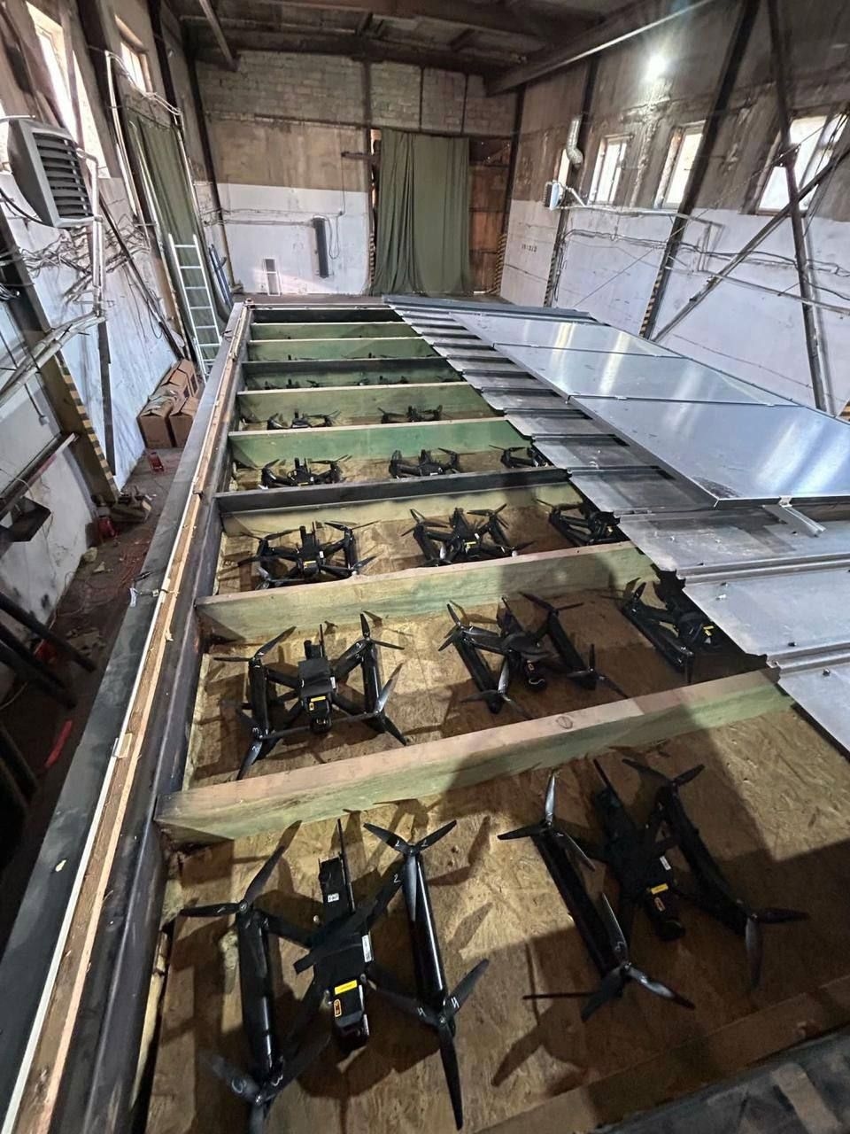 Drones used by the SBU to attack Russian military airfields.