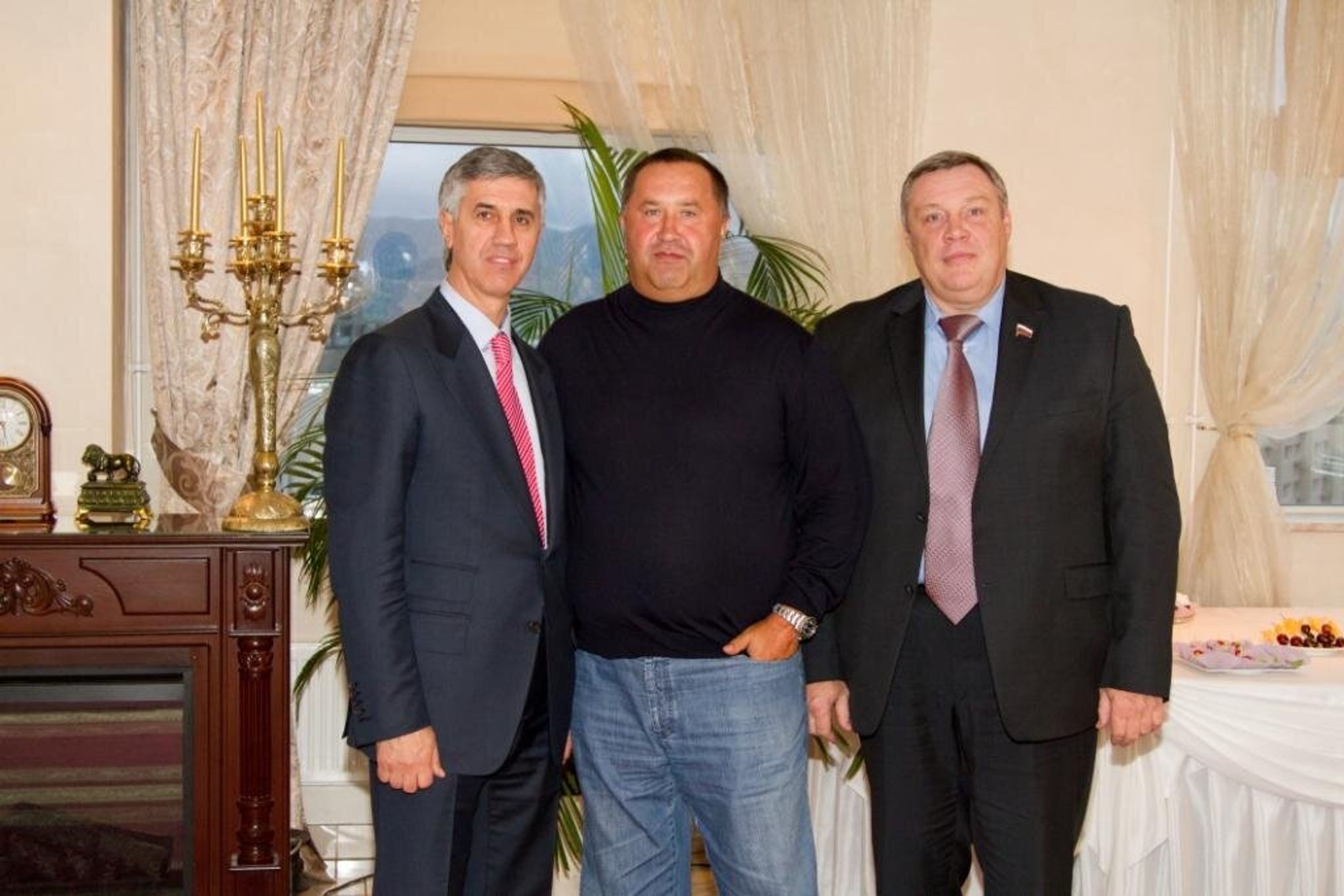 “Respected businessman” Anatoly Bykov, Sergei Lalakin, and Boris Ivanyuzhenkov