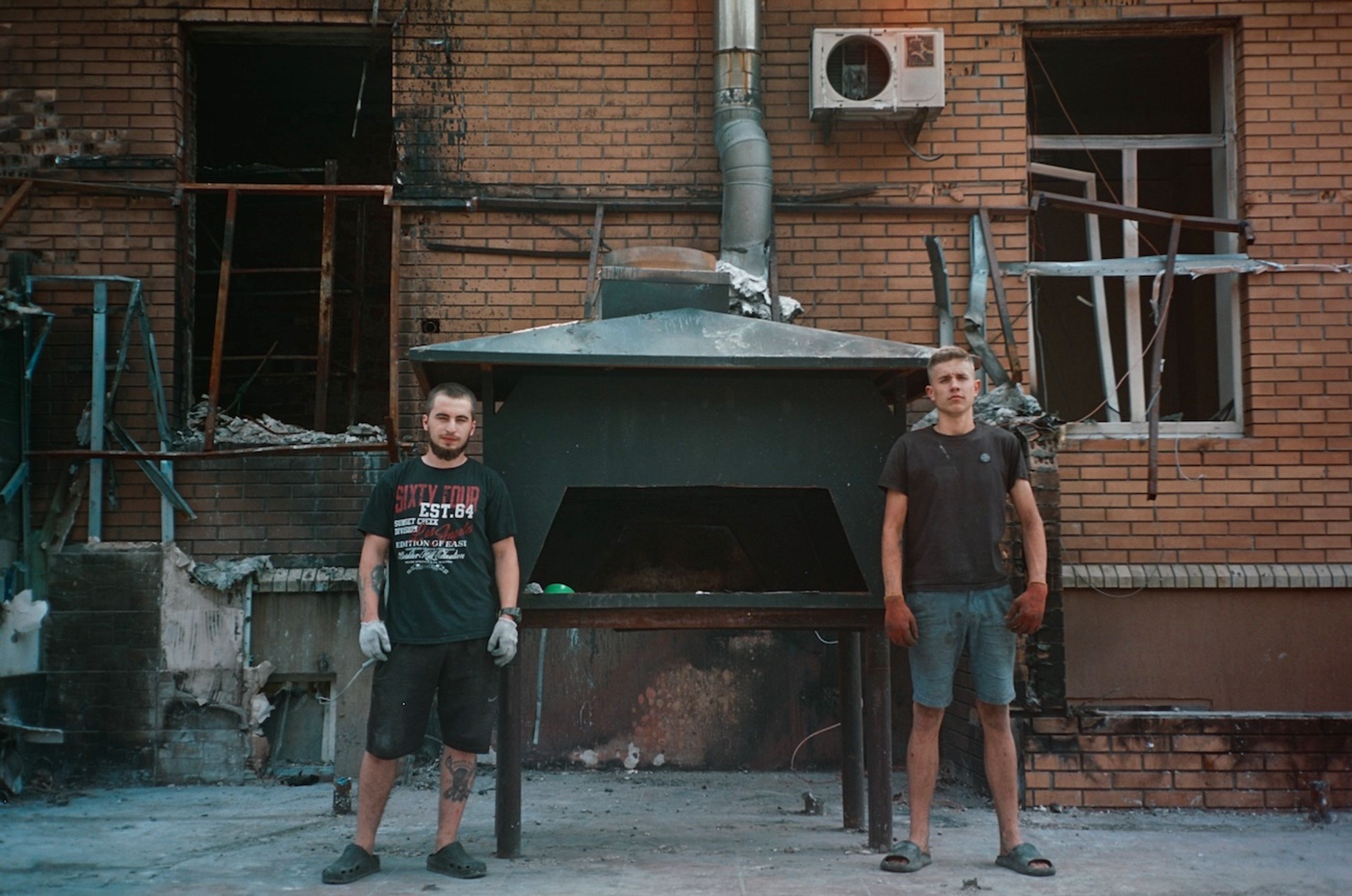 Tamerlan, 21 (left) and Roma, 17 (right).  