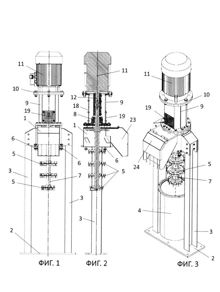 Industrial mixer for the manufacture of explosive compounds