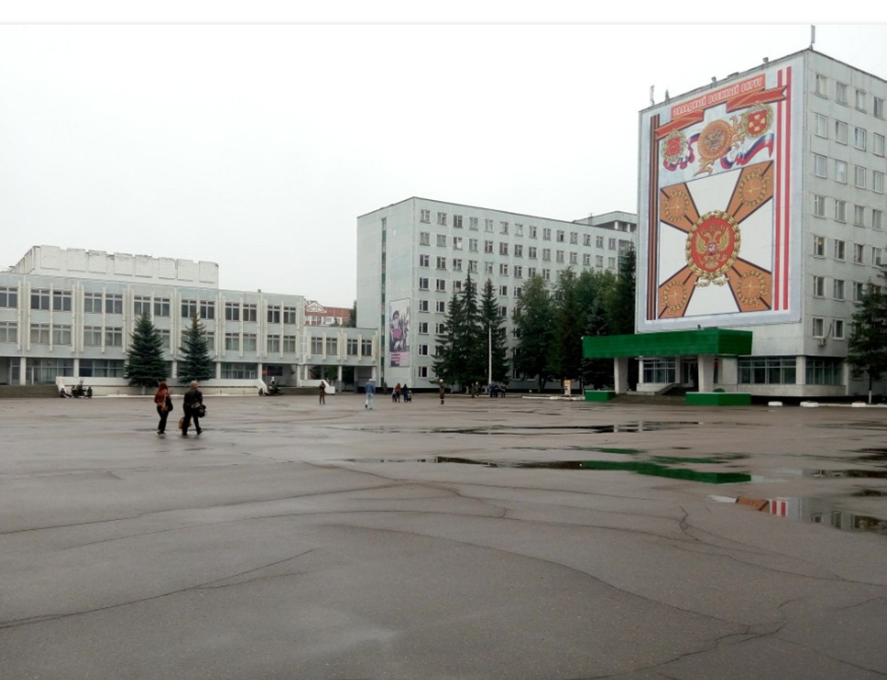 Military unit 61899 in Mosrentgen, where people with the AWOL status are often held