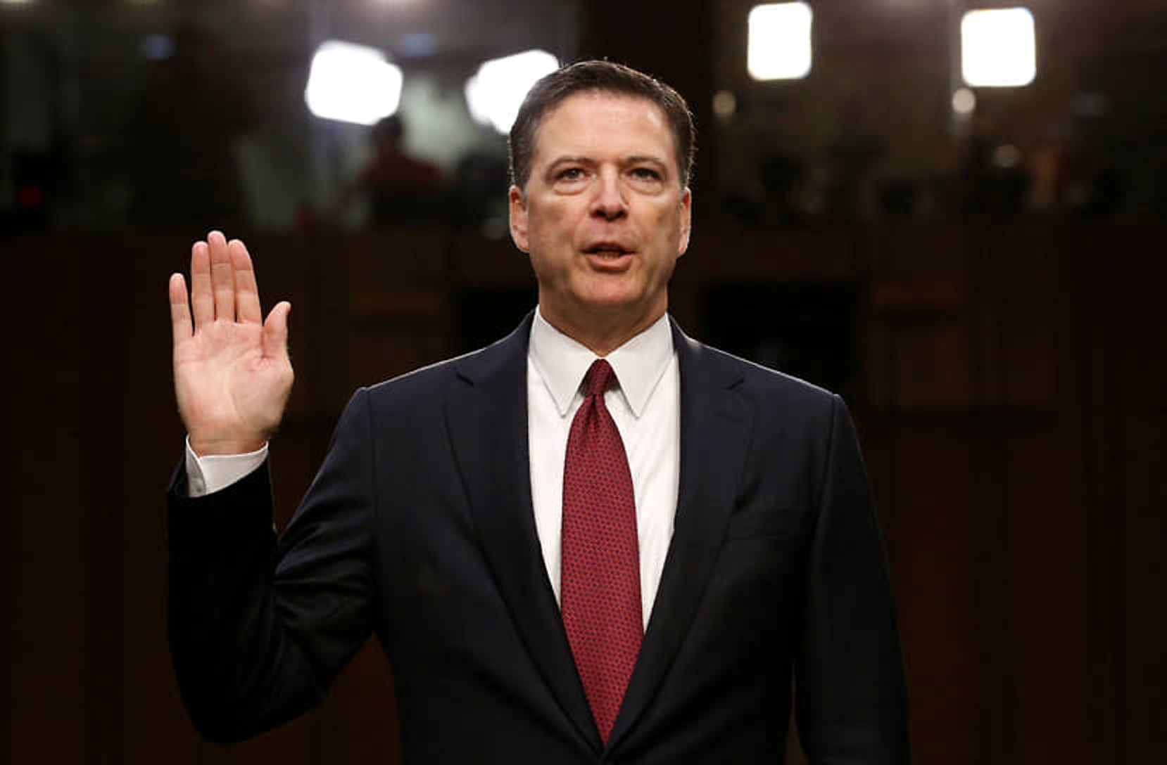 Former FBI Director James Comey