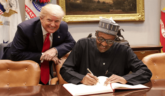 Президент Нигерии Мухаммаду Бухари стал первым лидером стран Черной Африки, который был приглашен для переговоров в первое президентство Трампа 