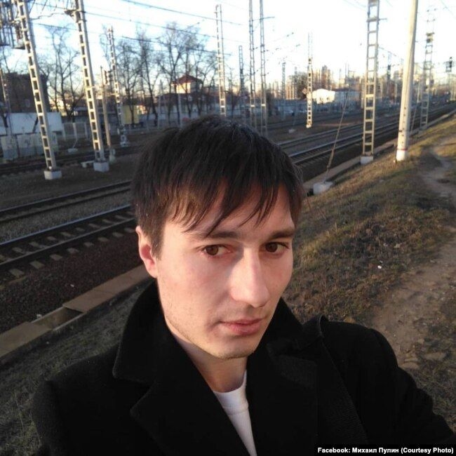 Russian activist Mikhail Pulin