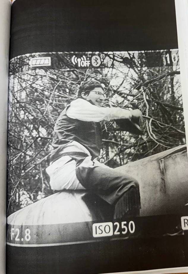 Павел Крисевич верхом на ракете