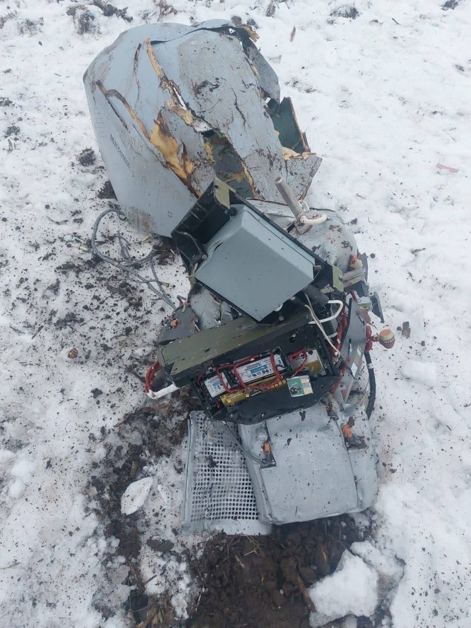 Debris from the Russian Kh-101 cruise missile with American components