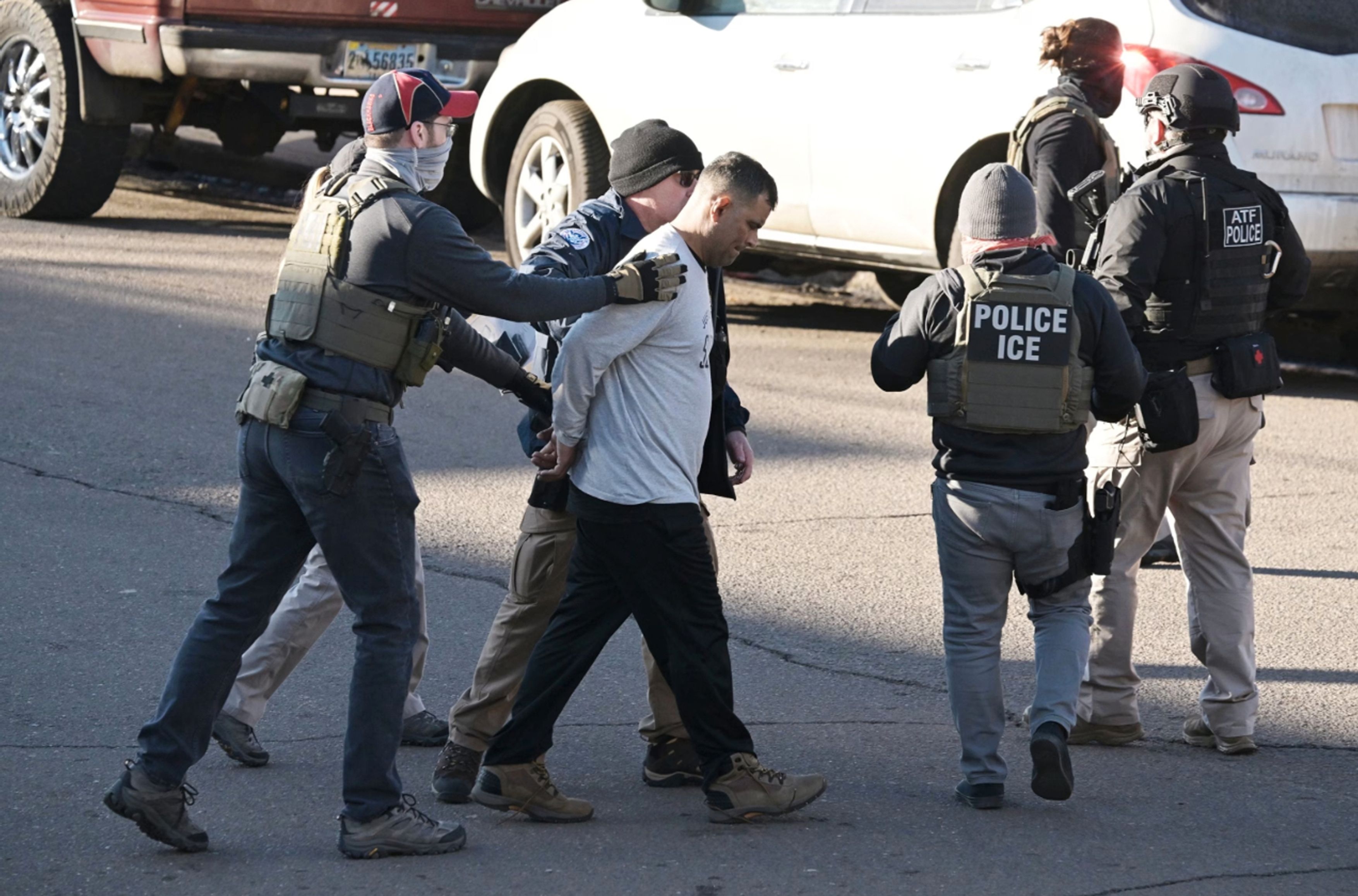 Arrest in Denver, Colorado, February 2025 