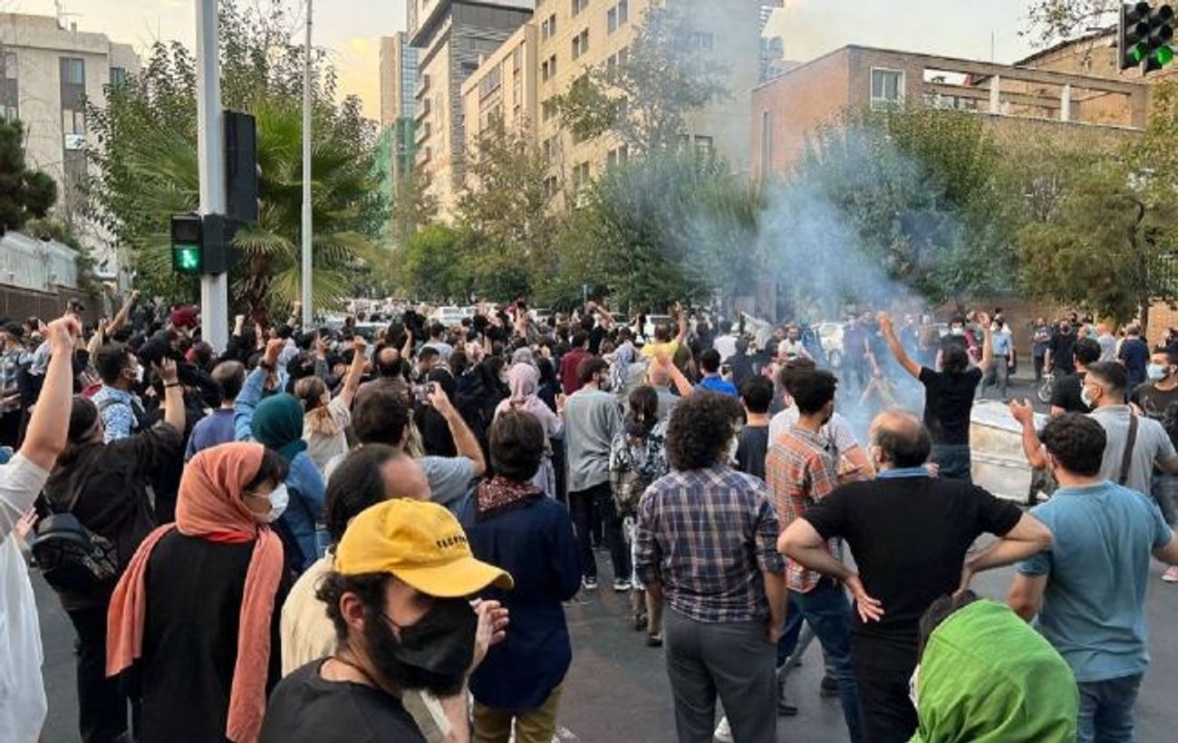Protests in Iran  twitter.com/AJEnglish