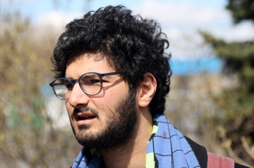 Armen Aramyan, co-founder of the independent student magazine DOXA.