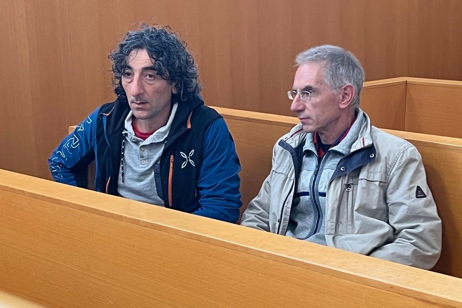 Василь Х. слева и Жорж С. справа / фото: Jean-François Giorgetti/FTV