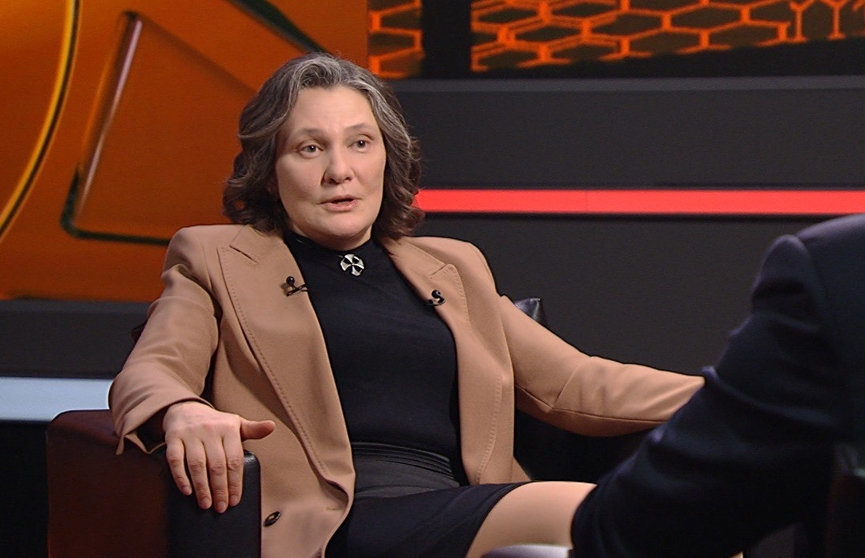 Tetiana Montian, a Ukraine-born Russian propagandist, has justified Russia's aggression against Ukraine for over 10 years. Photo: ONT