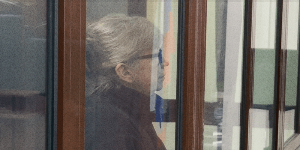 Irina Sukhovei in the dock