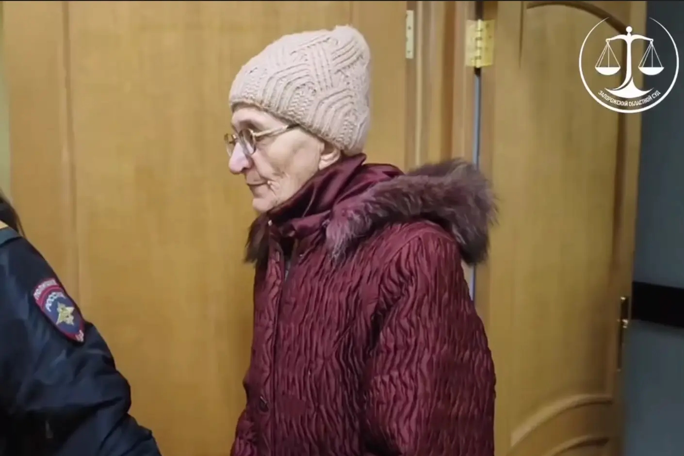Photo: still from a video from the press service of the occupation Zaporizhzhia Regional Court