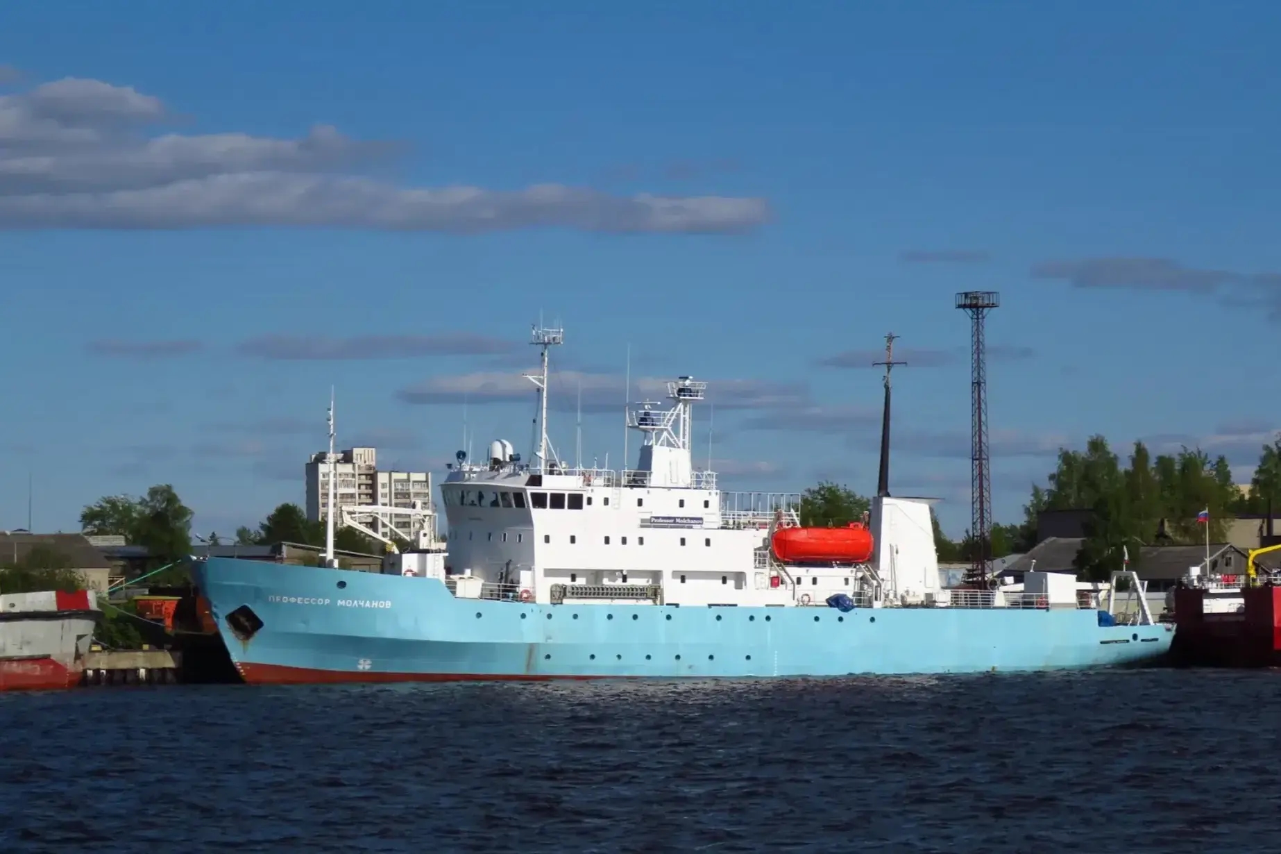 «Профессор Молчанов». Фото: MarineTraffic