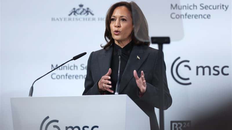 Вице-президент США Камала Харрис обвинила Россию в преступлениях против человечности