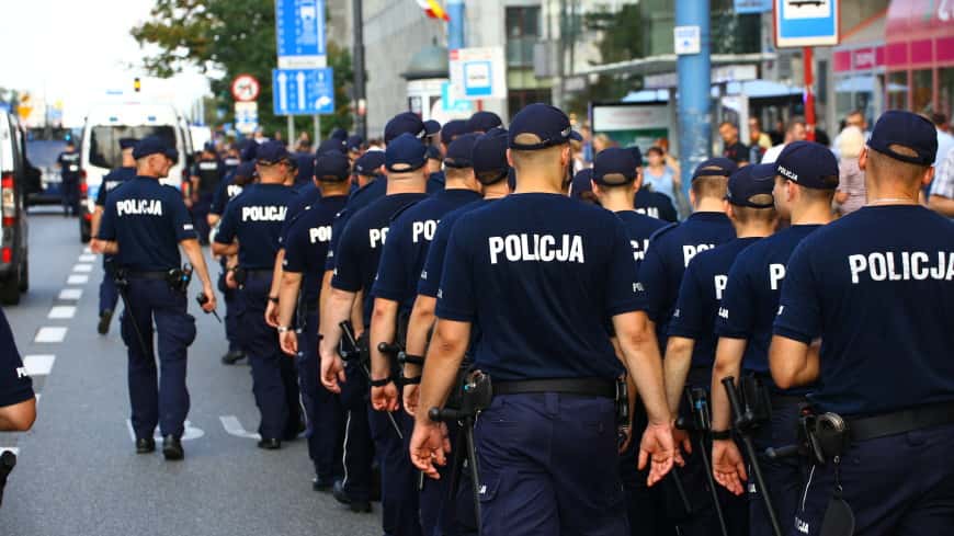 Польша направит на границу с Беларусью 500 полицейских «в связи с напряженной обстановкой»