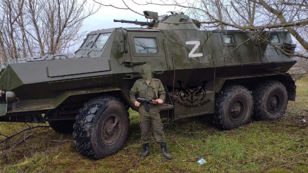 В составе колонны ЧВК Вагнера, движущейся в Беларусь, впервые замечена бронетехника — «Беларускi Гаюн»