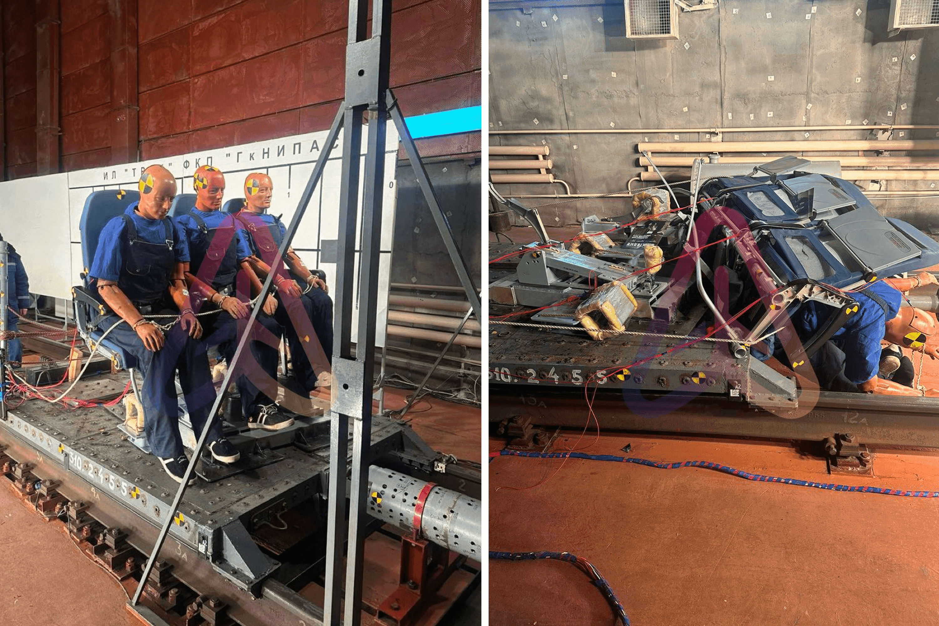 Отечественные кресла для импортозамещенного самолета SJ-100 вновь провалили испытания. При ударе они ломают пассажира пополам