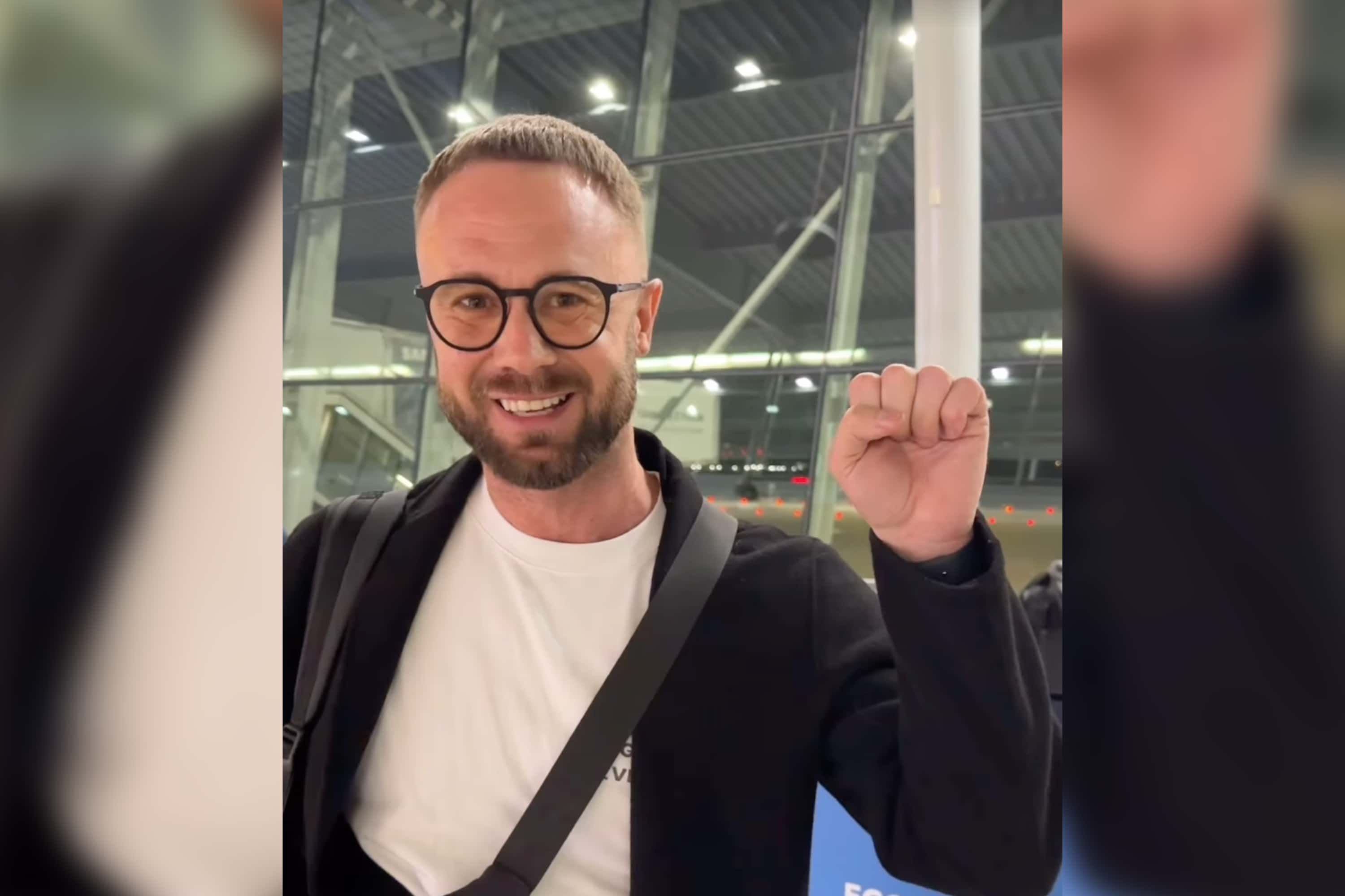 Белорусский активист Андрей Гнёт эвакуирован в ЕС из Сербии спустя год ареста. Его хотели экстрадировать в Беларусь