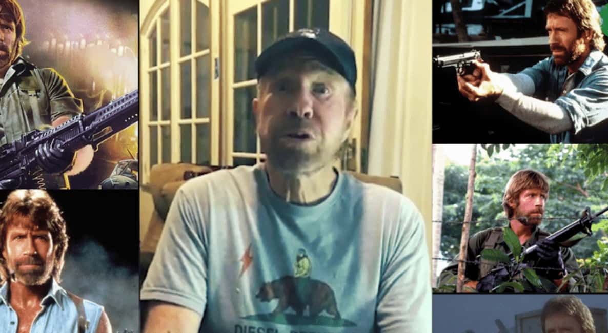 «Заставлю тебя плакать». Чак Норрис записал видеообращение к Лукашенко