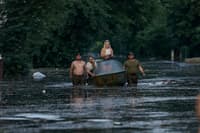 Эвакуация жителей Херсона