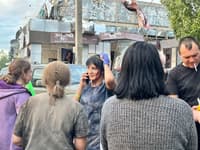 Последствия ракетного удара по Краматорску