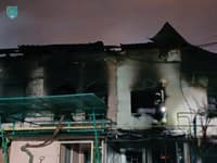 Фото последствий падения сбитого «Шахеда» в Одесской области