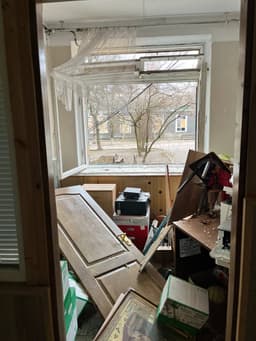 Последствия предполагаемого удара по кабинету главврача Алешкинской центральной районной больницы