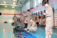 На занятиях  «Добровольца» и Северо-cлавянской общины