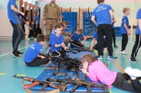 На занятиях  «Добровольца» и Северо-cлавянской общины