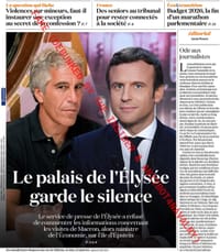 Фейковая обложка французского издания, публикуемая бот-сетью «Матрёшка»