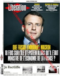 Фейковая обложка французского издания, публикуемая бот-сетью «Матрёшка»