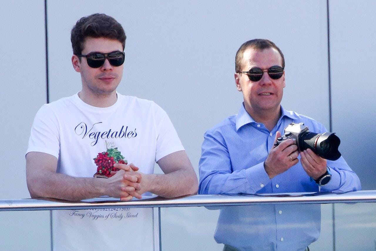 What links Medvedev’s son and ex-Energy Minister Igor Yusufov: The Russian ex-president's corrupt ties to a sanction-dodging oligarch
