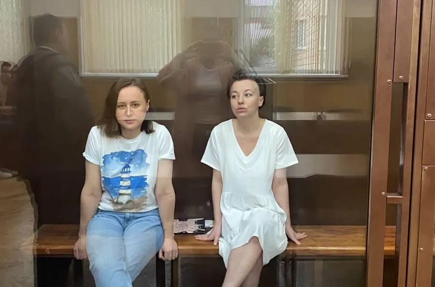 Russian theater director Evgeniya Berkovich and playwright Svetlana Petriychuk sentenced to 6 years in prison for “justifying terrorism”