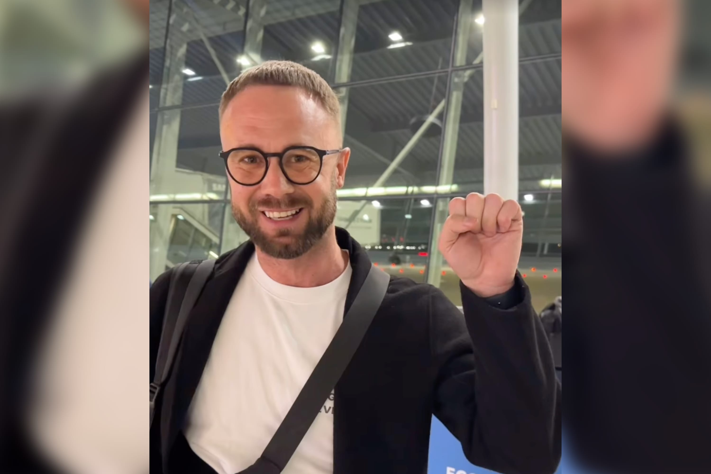 Белорусский активист Андрей Гнёт эвакуирован в ЕС из Сербии спустя год ареста. Его хотели экстрадировать в Беларусь