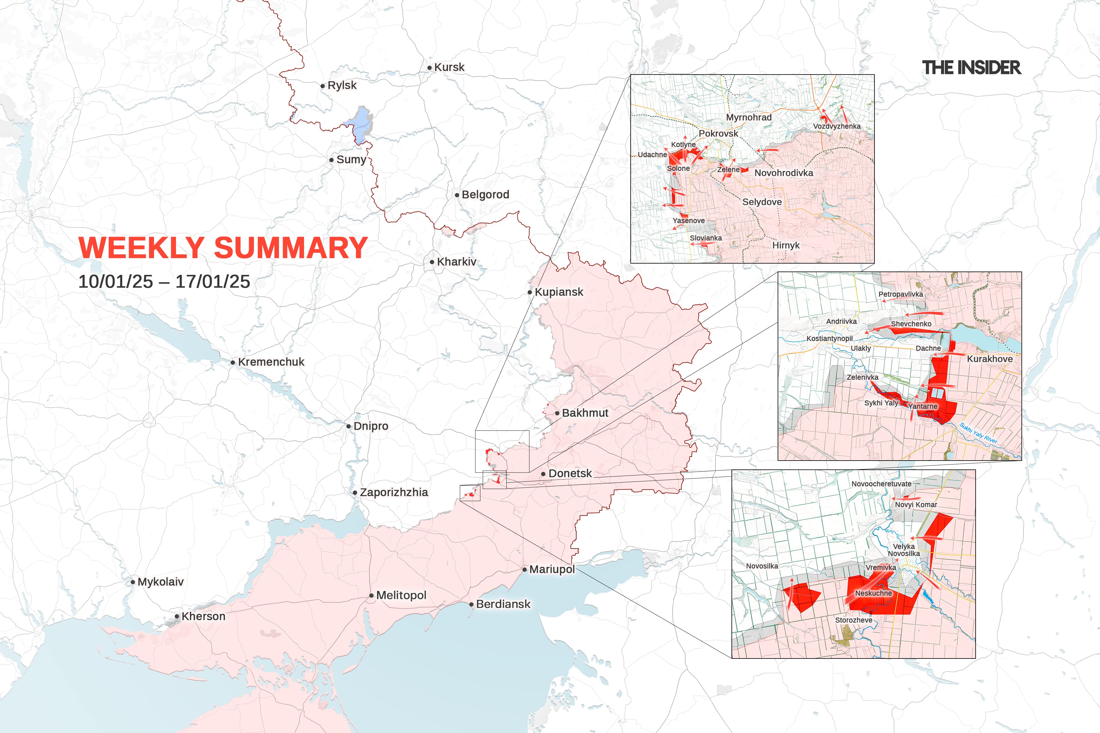 Weekly Russia-Ukraine war summary: Raids on Russia's oil depots and chemical plants, battles in Toretsk and Chasiv Yar, North Korean POWs