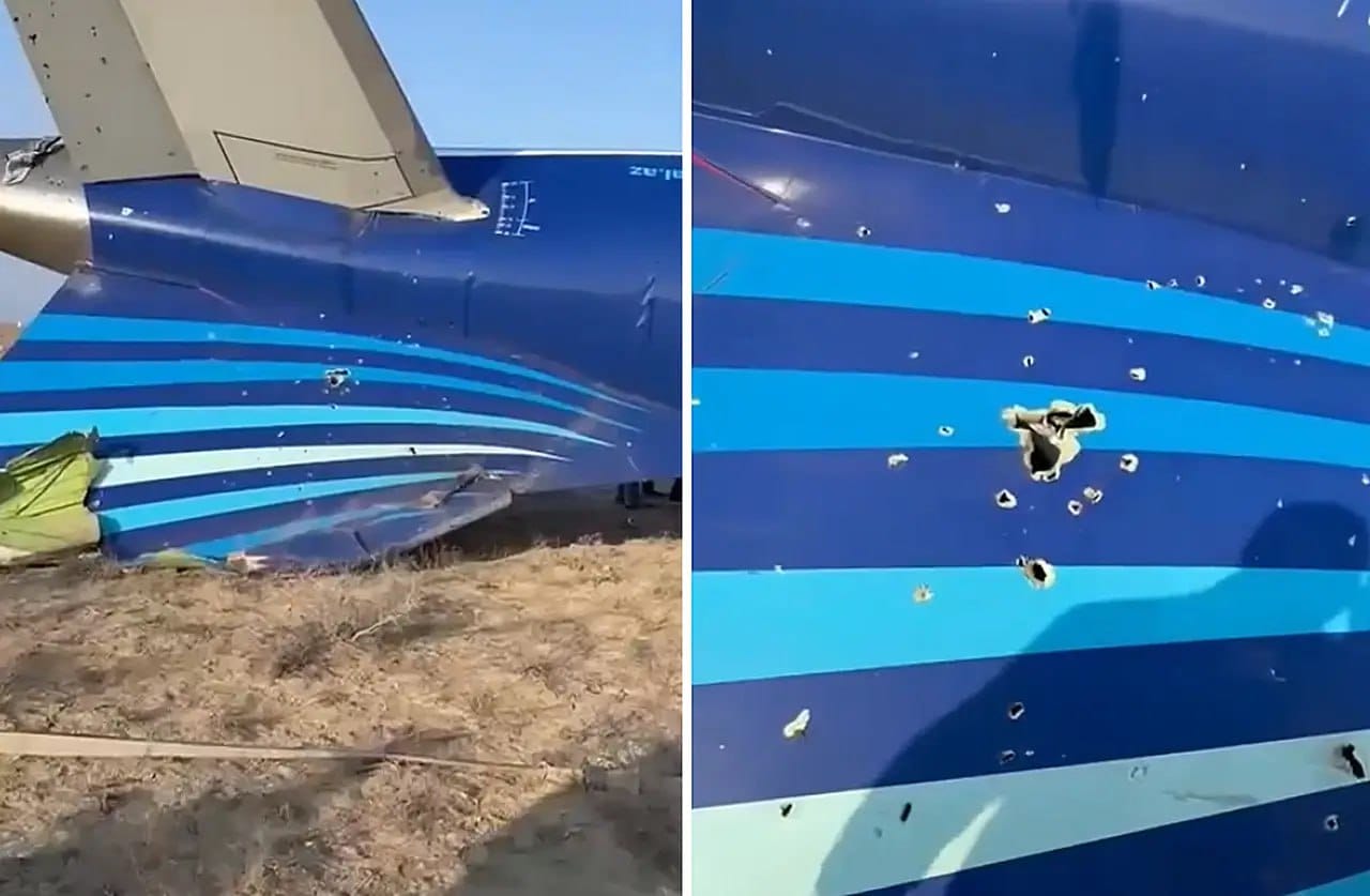 СК РФ прекратил расследование катастрофы самолета AZAL, упавшего в результате работы ПВО в Чечне