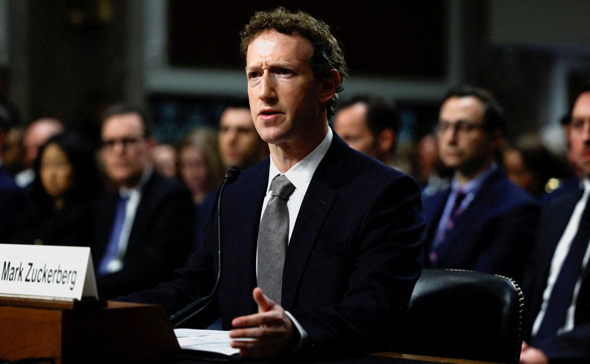 Цукерберг дал показания в суде по делу о зависимости детей от соцсетей. Адвокат истца заявил, что Instagram работает как «цифровое казино»