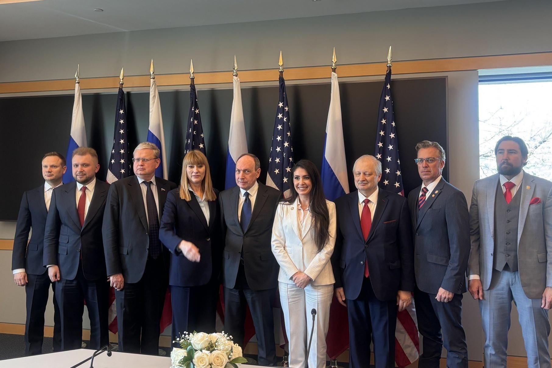 Russian State Duma MPs visit U.S. Congress at the invitation of Republican congresswoman Anna Paulina Luna