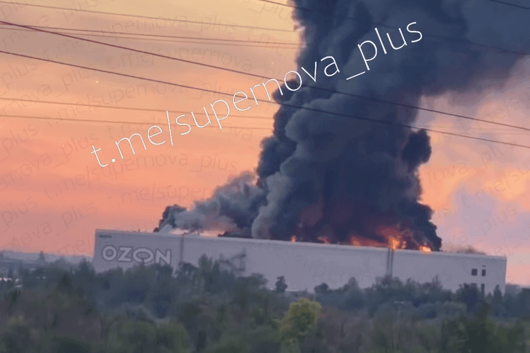 First Ozon marketplace warehouse struck in Russia following a series of attacks on Wildberries facilities