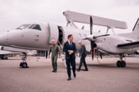 Шведский самолет дальнего радиолокационного обнаружения и управления S100D / ASC 890