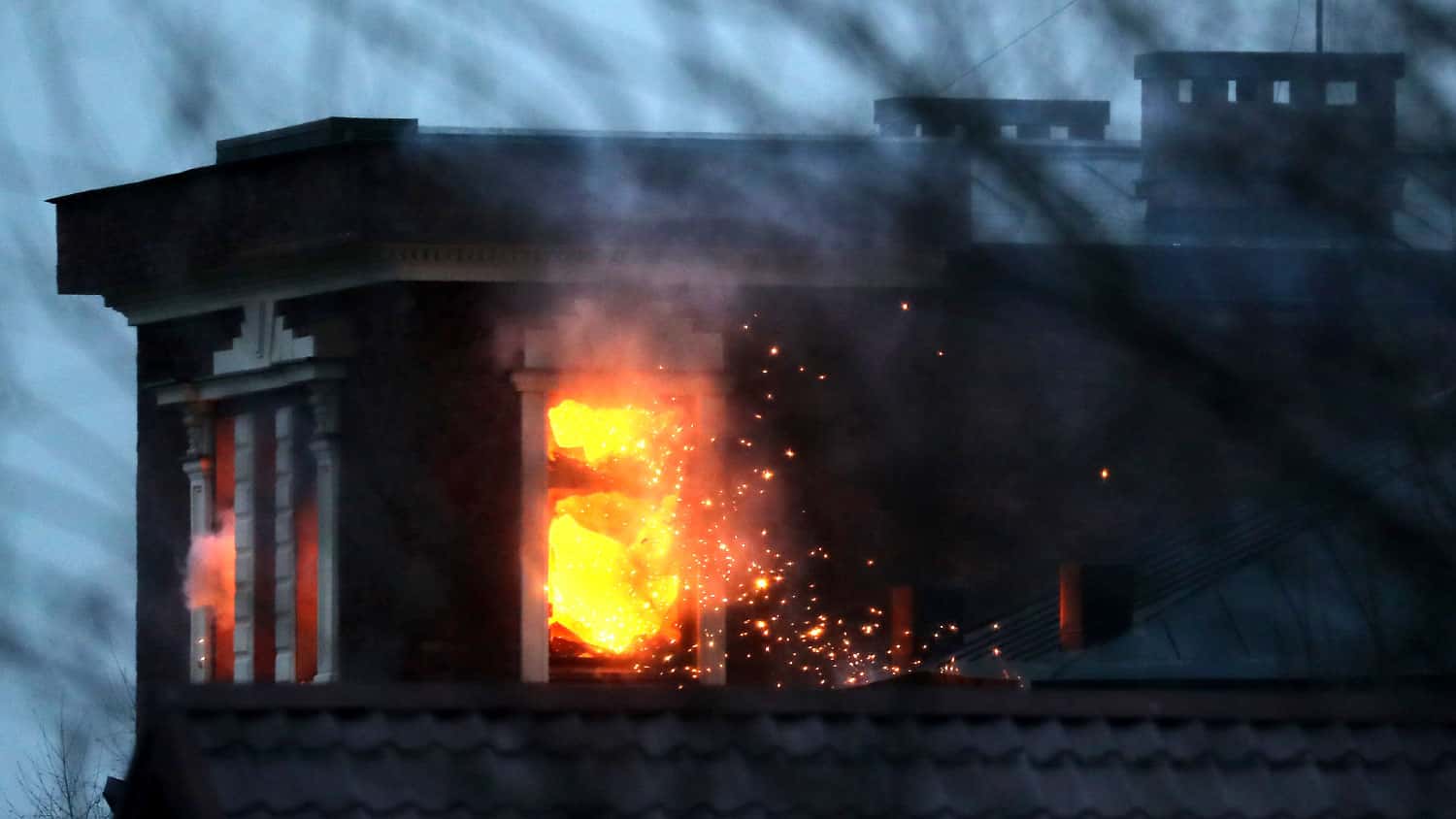 Дом мытищинского стрелка Владимира Барданова с дрона — видео