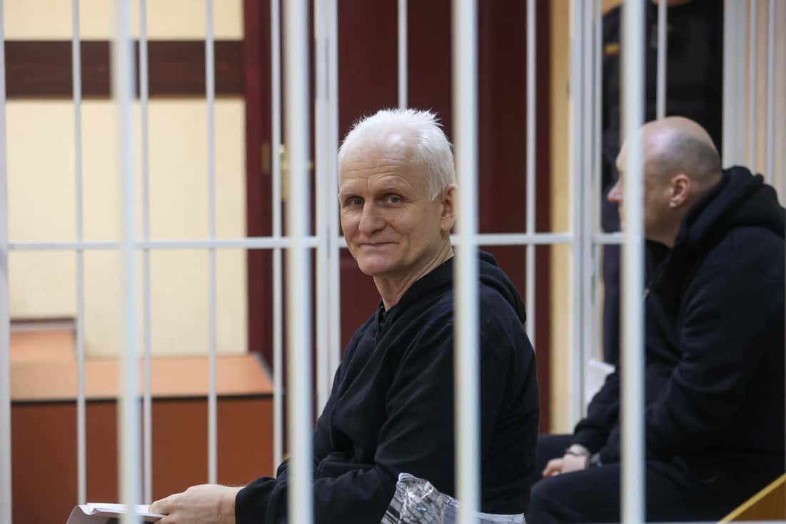 Belarusian Nobel Peace Prize laureate Ales Bialiatski sentenced to 10 years in prison