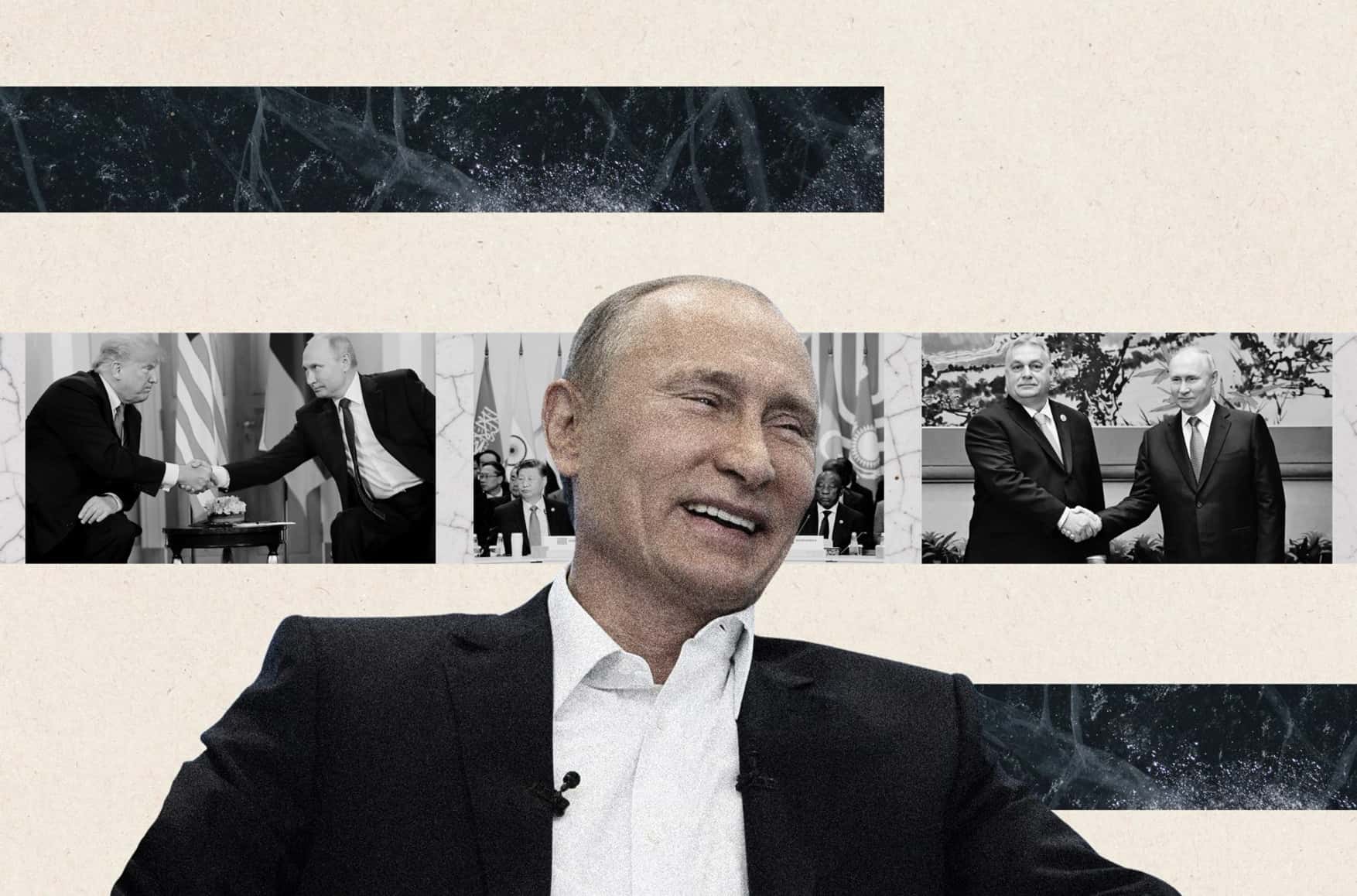 Less of a pariah: Putin steps up efforts to end Russia’s international isolation, but success hinges on peace talks